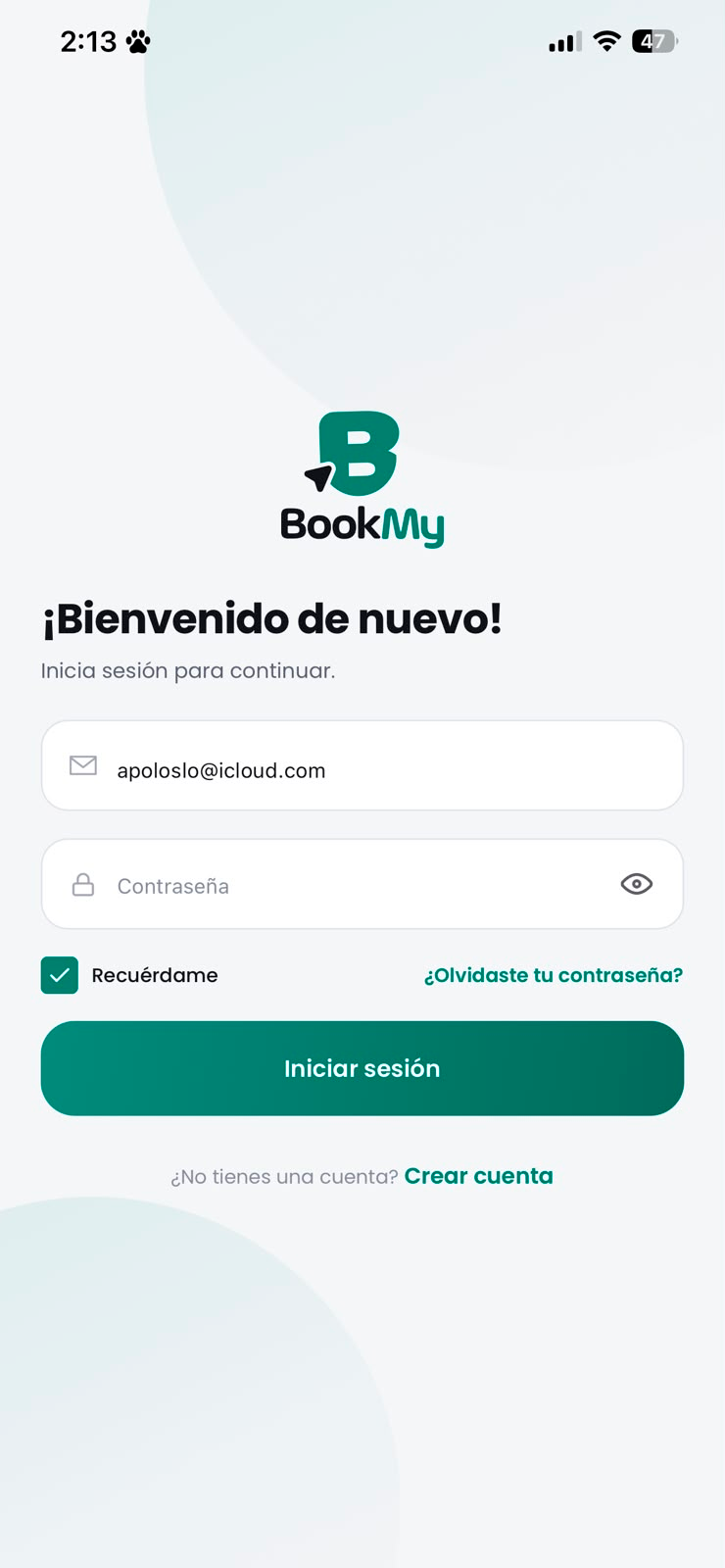 Crea tu cuenta